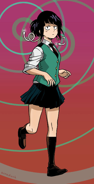 Girl skirt boots pink background - circle free wallpaper for mobile