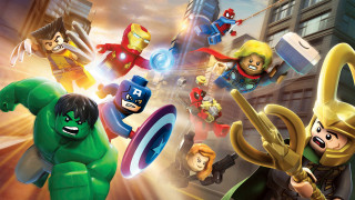 Lego city hero person scene - a group of legos free wallpaper