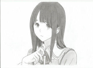 Girl long hair tie serious - long hair and a tie free wallpaper