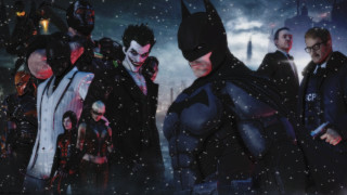 Batman jokers snowy scene city - a snowy scene free wallpaper