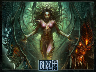 Woman bodysuit demonic creatures forest - demonic creature free wallpaper