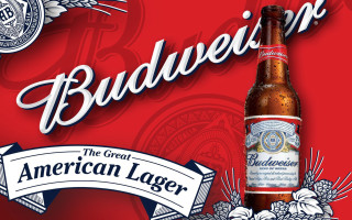 Beer bottle budweiser great american - a banner free wallpaper