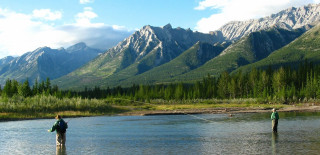 River fishing mountains nature outdoors - another man free wallpaper