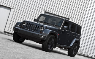 Black jeep parked building metal - a door open free wallpaper