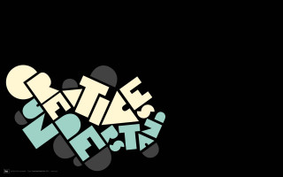 Black background graffiti typography illustration - fedot sychkov free wallpaper