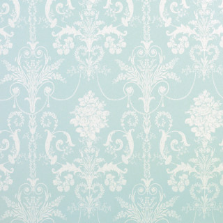 Flower vine pattern light blue 2 - gradient light blue free wallpaper for tablet