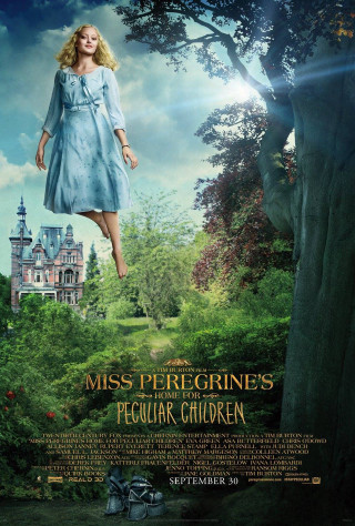Miss peregrines peculiar garden flying - free sci-fi wallpaper