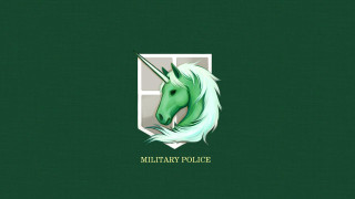 Green unicorn white mane green - christopher moeller free wallpaper for desktop