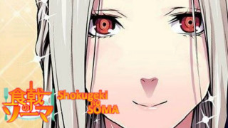 Girl silverhair redeyes sparkle closeup - a white hair free wallpaper