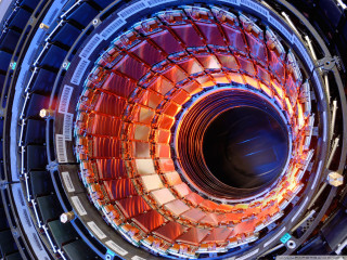 Epsylon point clocktower city bridge - a large metal object free wallpaper