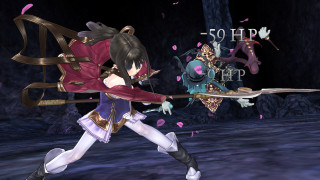 Woman red outfit sword dark - rpg free wallpaper