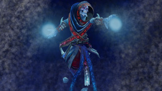 Person light skull arm digital - arcane free wallpaper