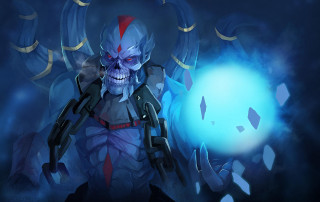 Demonic demon glowing orb demonic - a demonic looking demon free wallpaper