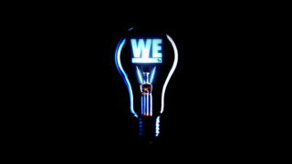 Light bulb we logo dark - we free wallpaper for desktop
