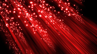 Red background small stars black 2 - chiharu shiota free wallpaper