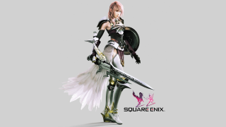 Woman white dress holding sword 3 - a pink hair free wallpaper for desktop
