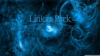 Blue background swirly swirl linkin - post grunge free wallpaper