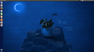 Computer screen cartoon mouse moon - a cartoon mouse free wallpaper