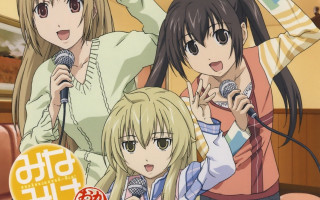 Girls singing microphones room sign - you free wallpaper for desktop