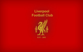 Liverpool gold emblem red background - a gold emblem free wallpaper