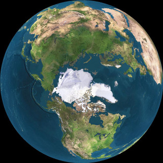 Earth global illumination superflat tiltshift - free space wallpaper for tablet