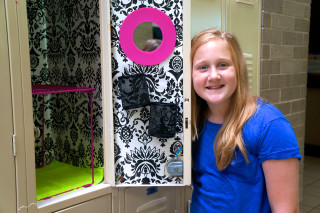 Girl locker pink door handle - northwest free wallpaper