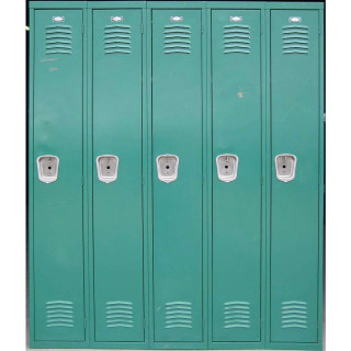 Green lockers open closed row - open free wallpaper for tablet