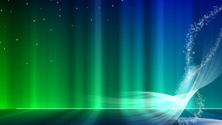Green blue background stars wave - chiho aoshima free wallpaper