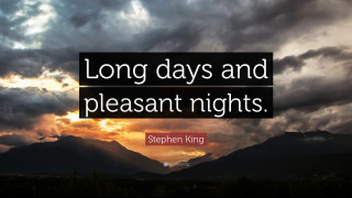 Quote cloudy sky mountains background - free sunset wallpaper for desktop