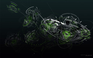 Green black motorcycle circles green - motorcycle free wallpaper