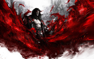 Man sword red flame hand 2 - magic free wallpaper for desktop