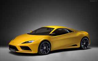 Yellow sports car studio photo 2 - a yellow sports car free wallpaper