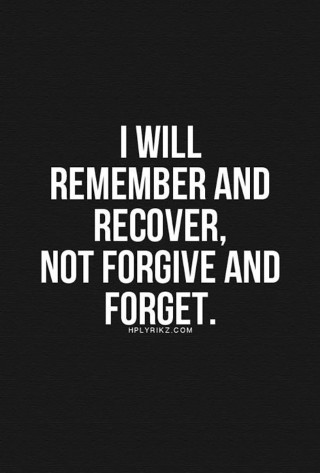 I will remember and recover - simple free wallpaper