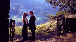 Man woman field horse stable - pre free wallpaper