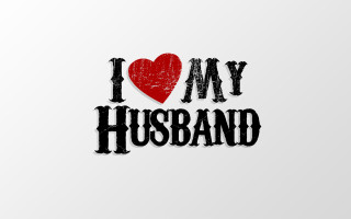 I love my husband wallpaper - black ink free wallpaper for desktop