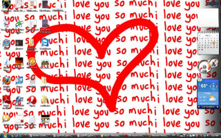 Heart drawn computer screen love - cicely free wallpaper for desktop