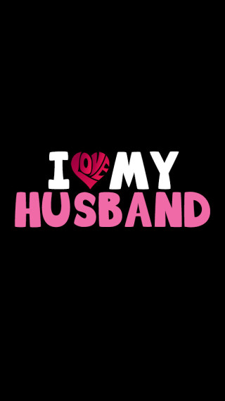 I love my husband black - allen tupper true free wallpaper for mobile