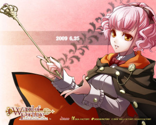 Pink hair girl wand cellphone - pink hair holding free wallpaper