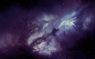 Space nebula astronaut aurora starry - nebula free wallpaper for desktop