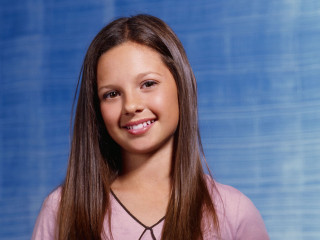 Young girl long hair pink 2 - brigette barrager free wallpaper