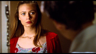 Woman surprised mirror man background - herself free wallpaper