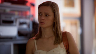 Woman white top looking distance - a white top free wallpaper