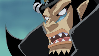 Cartoon character demon face black - a black coat free wallpaper