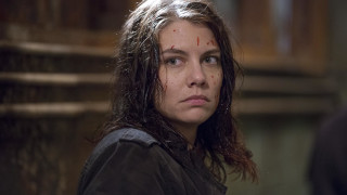 Woman bloody face black jacket - catrin g grosse free wallpaper