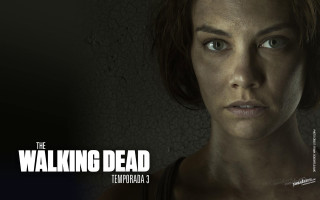 Woman serious look walking dead - dead free wallpaper