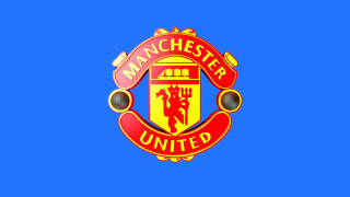 Manchester united emblem blue background - ding yunpeng free wallpaper