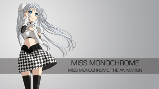 Long white hair gothic argyle - skirt free wallpaper