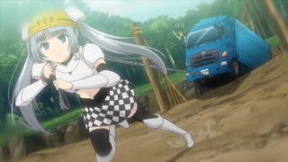 Woman short skirt baseball bat 2 - a short skirt holding free wallpaper