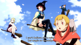 Anime characters tree branch quote - a quote above them free wallpaper