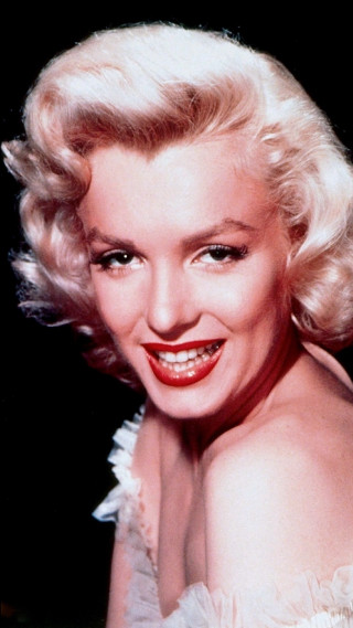 Woman red lipstick white dress 2 - bert stern free wallpaper for mobile